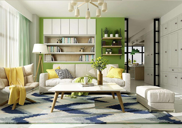 硅藻泥背景墻，許您一段寧靜光陰